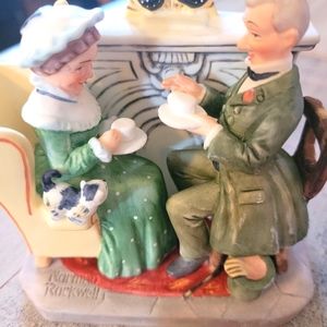 Like new, Norman Rockwell “Vintage Times 1955" Figurine by Gorham